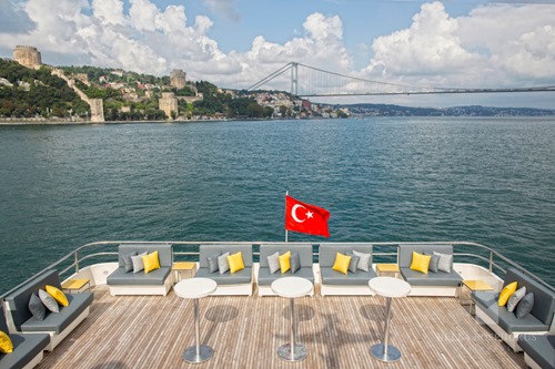 Bosphorus cruise ship for the Informal Dinner