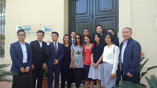 Chinese delegation visits IASP