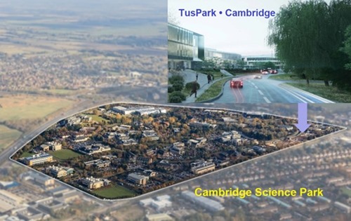 The TusPark Cambridge site
