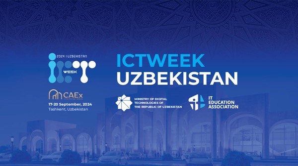 ICTWeek Uzbekistan 2024 held at the Central Asian Expo Center, Tashkent