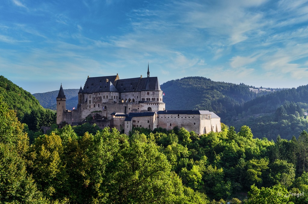 Luxembourg's Vianden Castle 