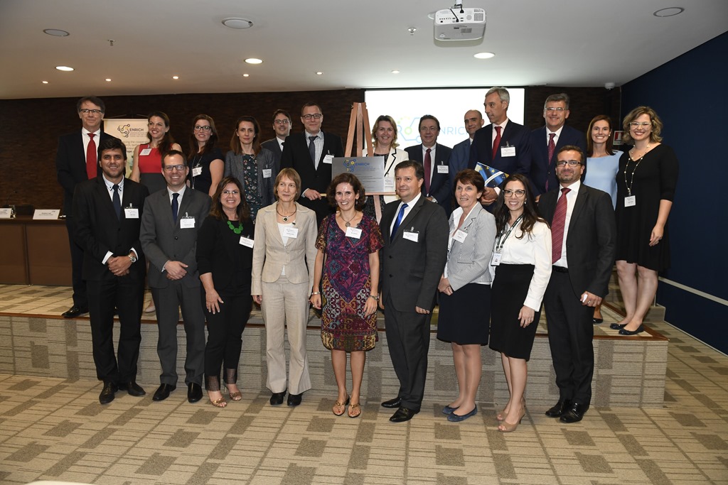 Members of the consortium at the inauguration event