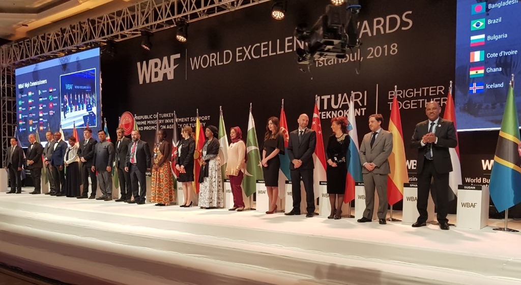 The new WBAF High Commissioners on stage