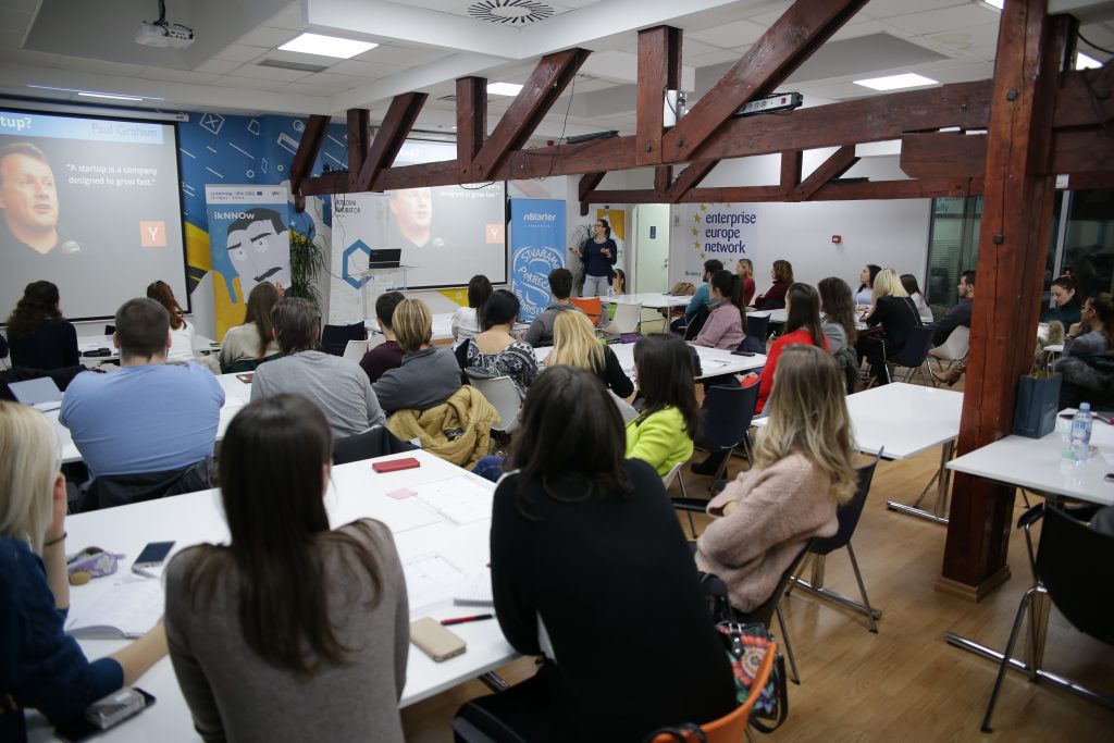 A startup event at Business Incubator Novi Sad