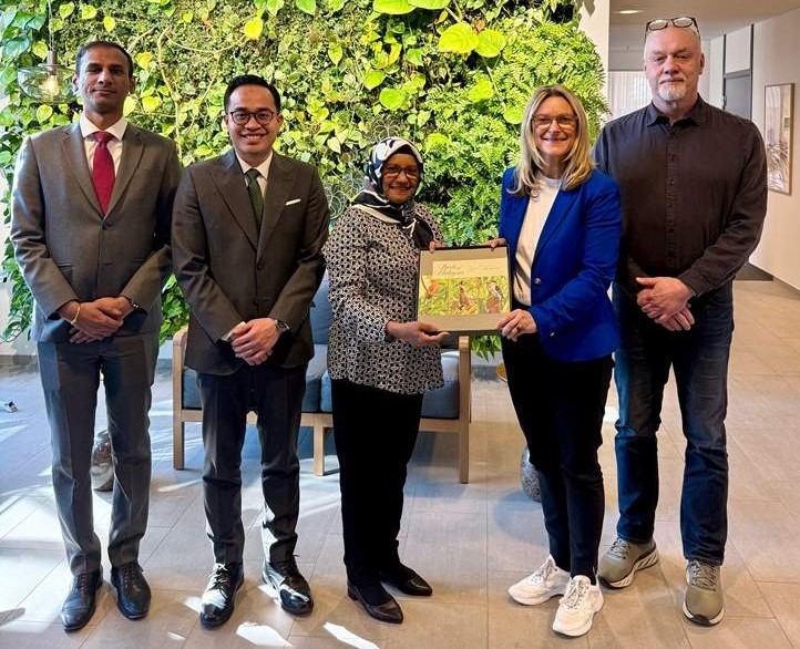 Ambassador Sarimah Akbar visits Linköping Science Park