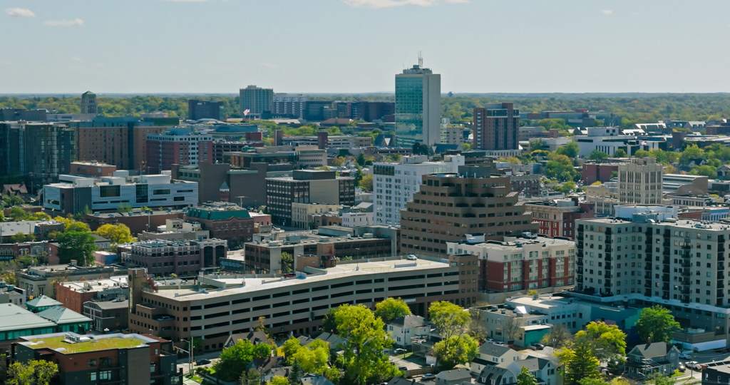 Ann Arbor skyline