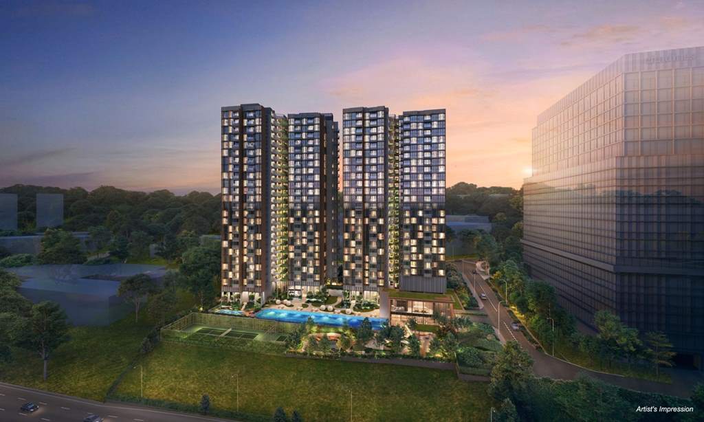 Artists impression of LyndenWoods facade
