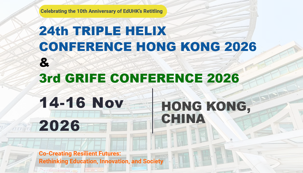 24th Triple Helix & 3rd GRIFE Conference 2026