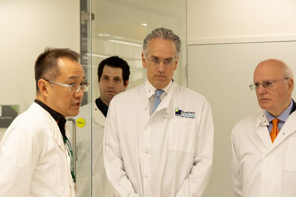 Dutch Ambassador visits Norwich Research Park - Photo credit: Lesley van Dijk