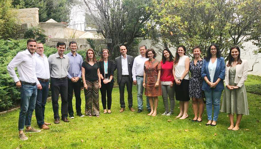 The ENRICH in Brazil team in Porto, Portugal