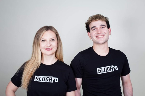 Elena Popovici & David Cabezon Co-Directors  of Bilbao Slush'D 2024