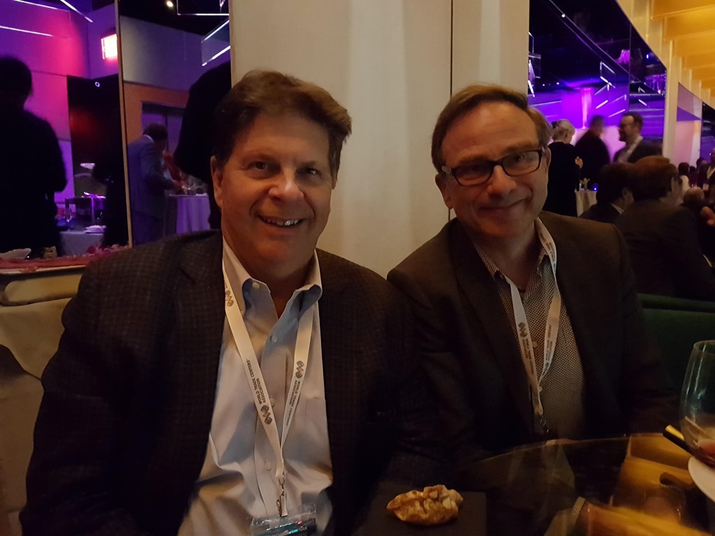 IASP President Paul Krutko (left) with North American Division President Charles Lambert