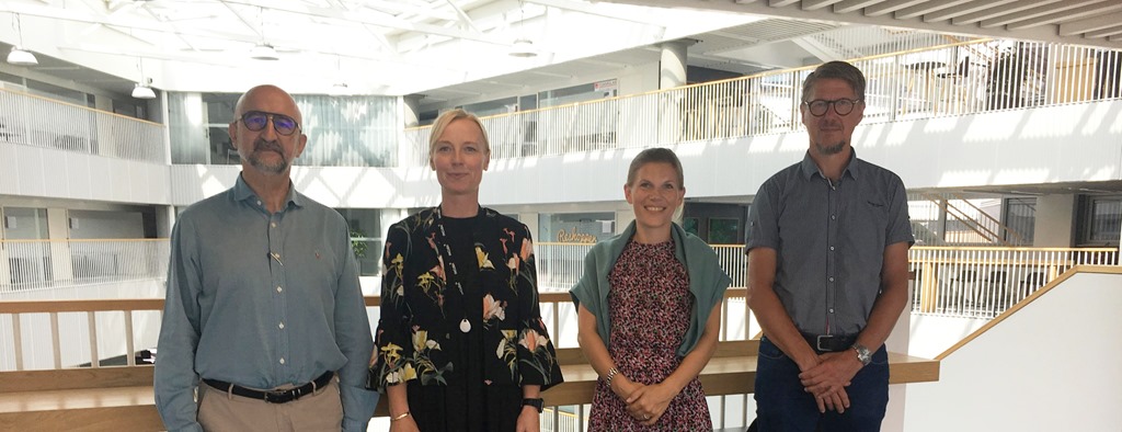 L-R: Luis Sanz, Mai Louise Agerskov, Ebba Lund and Arne Vesterdal at Navitas