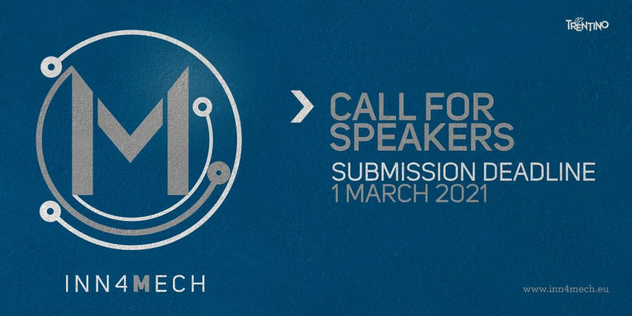 Inn4Mech 2021 - Call for speakers