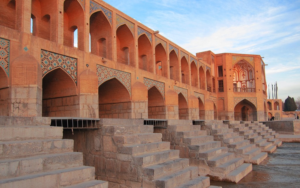 Isfahan's famous Siosepol Bridge