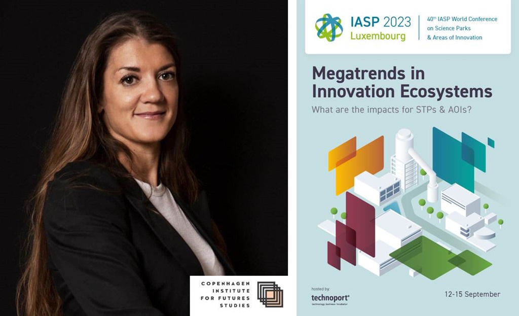 Keynote speaker Daria Krivonos, who will lead the megatrends workshop 