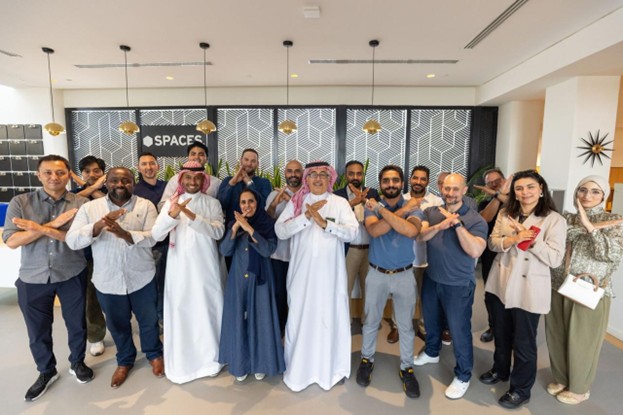 Kodifly core team engaging with partners at ScaleX Riyadh