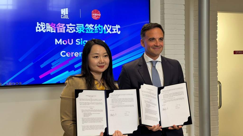 MoU signing between ROAD and HICOOL