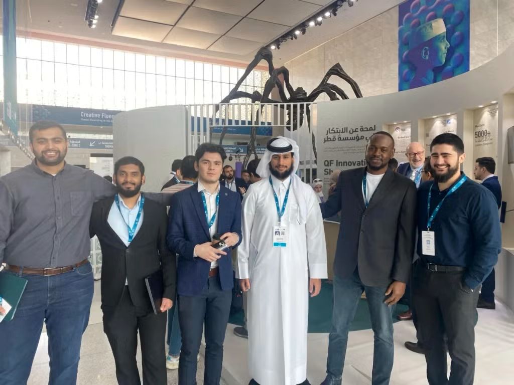 Muallemi team members at the QF Innovation