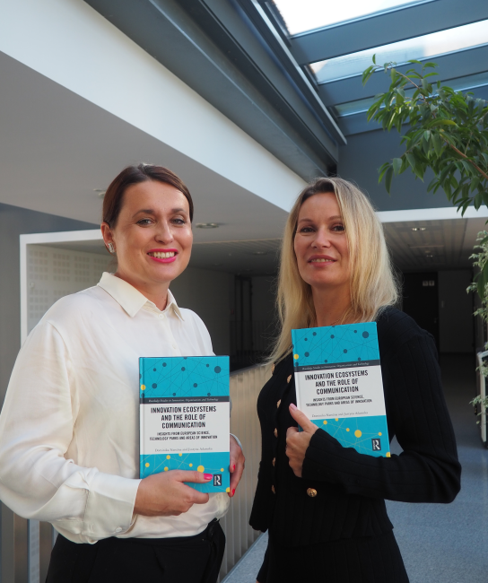 Prof. Dominika Narozna (L) and Dr. Justyna Adamska (R)