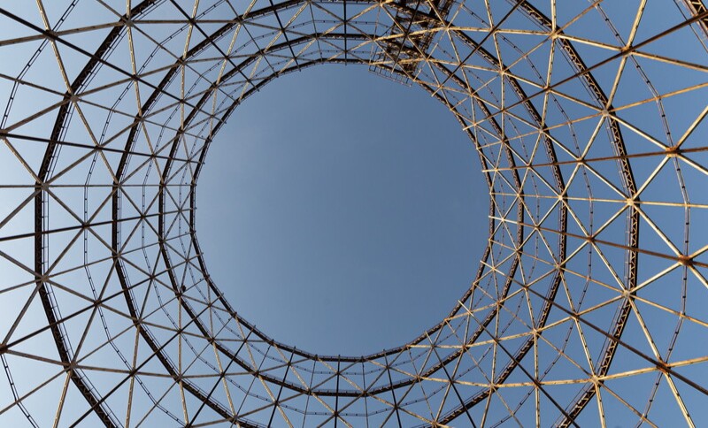 The Gazometro structure at ROAD (Rome Advanced District)