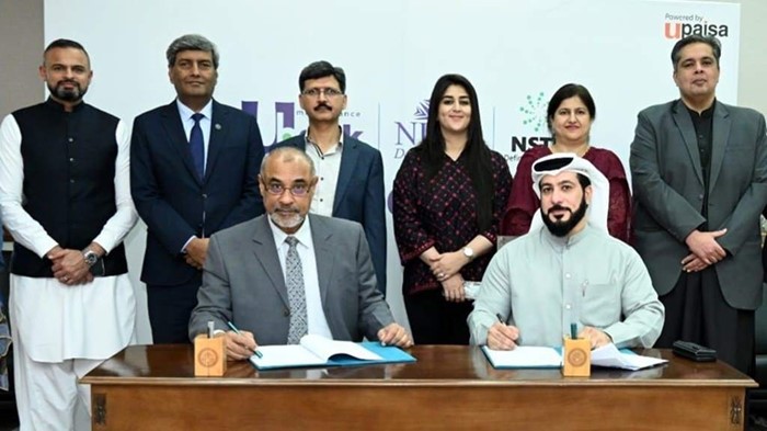 The Rector of NUST and U Bank CEO sign MoU to empower startups in Pakistan
