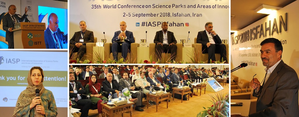 Some of the speakers and organisers of IASP Isfahan