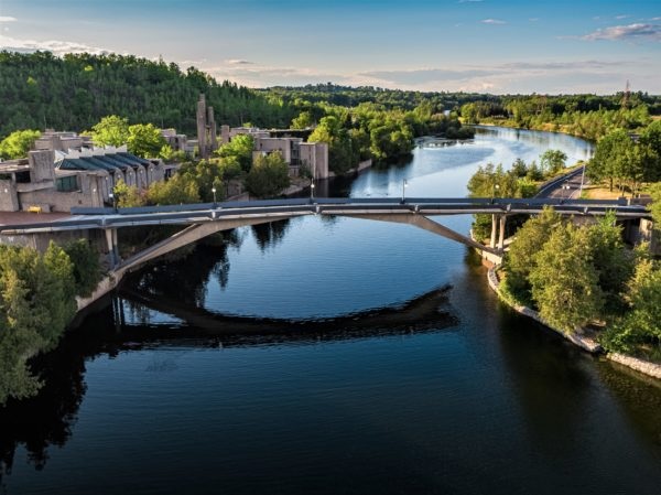 The Cleantech Commons site on the Otonobee River