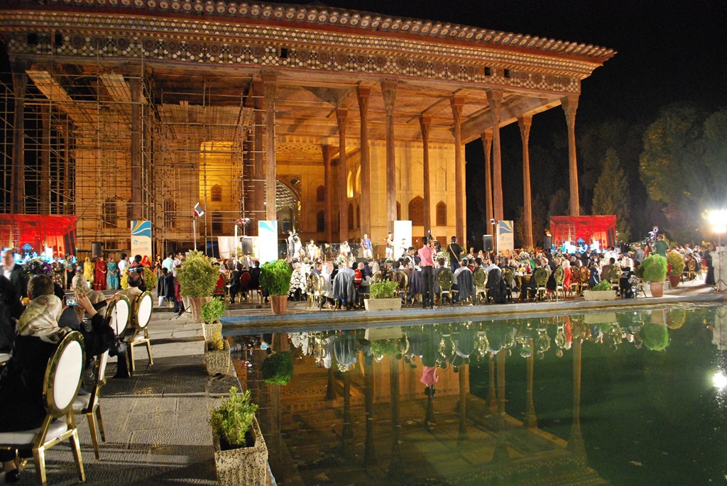 The Gala Dinner in the Chehen Soutoun Palace