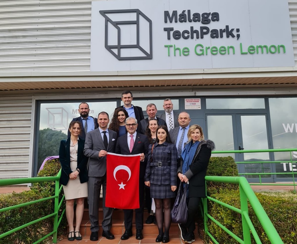 The Turkish delegation at the Green Lemon