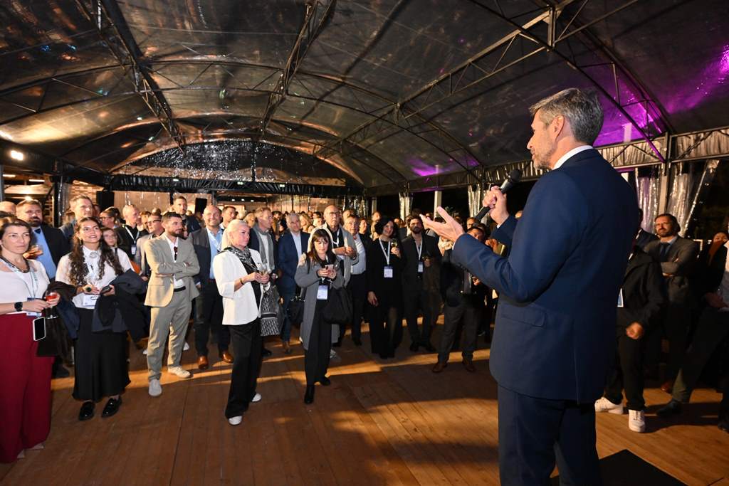 Welcome reception, ALPHA building