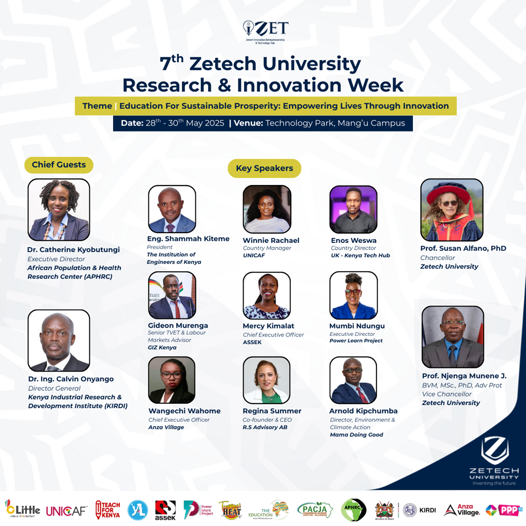 Zetech University 7th R&I Week