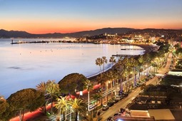 Cannes coastal view