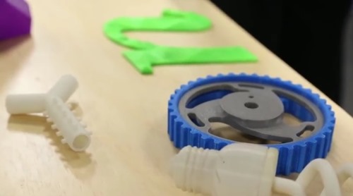 3D printed parts