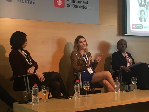 The women in science parks panel