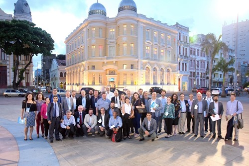 Workshop delegates and speakers in Recife