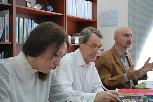 Sonia Palomo, David Rowe and Luis Sanz