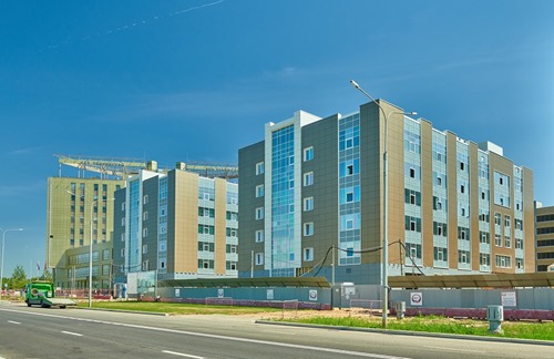The new buildings at Technopolis Moscow's Alabushevo site