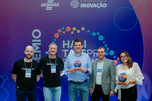 Biopark team and judges at the Innovation Habitats 2023 Awards
