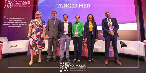 IASP CEO Ebba Lund (middle) and other panelists