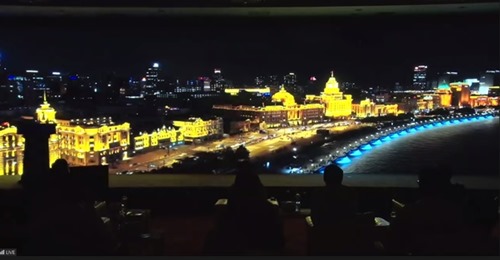 The Nanjing city skyline