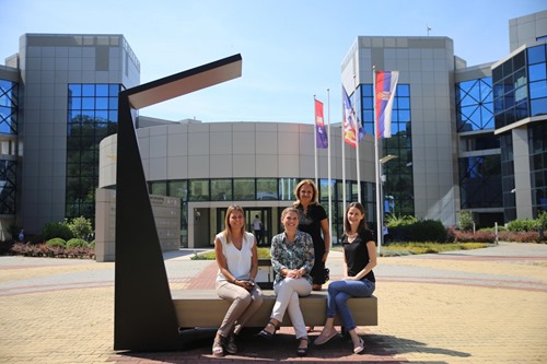 A smart bench at STP Belgrade