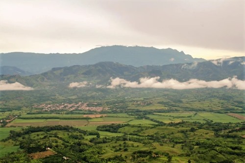 A view of Colombia's Risaralda Valley