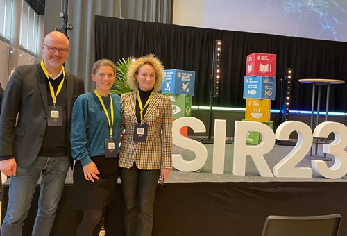 Anders Nilsson (CEO Ideon Innovation & Ideon Open) Ebba Lund and Lotta Wessfeldt