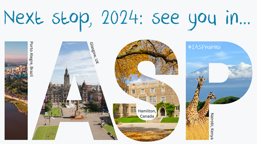 Around the world with IASP