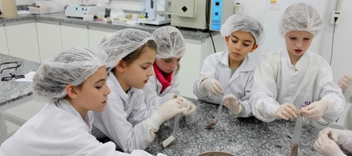 Young participants at the Biopark Science Club