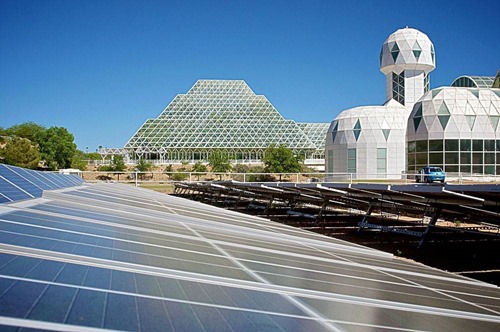 Biosphere 2 from the outside