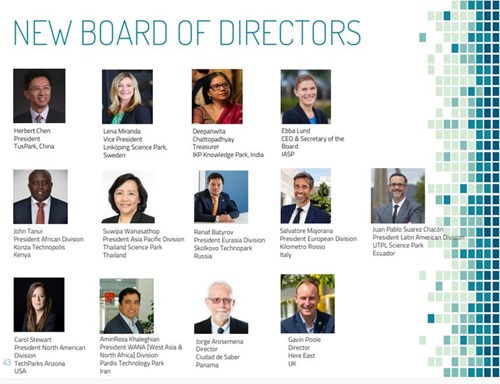 The full IASP Board of Directors