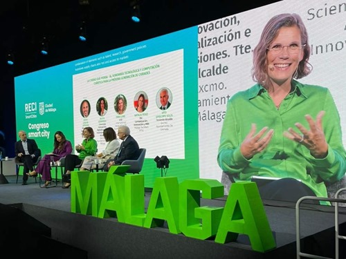 CEO Ebba Lund at RECI Smart Cities panel