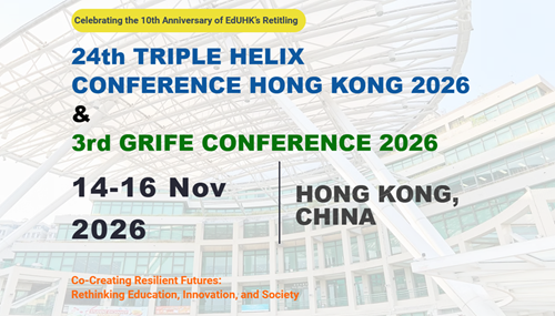24th Triple Helix & 3rd GRIFE Conference 2026